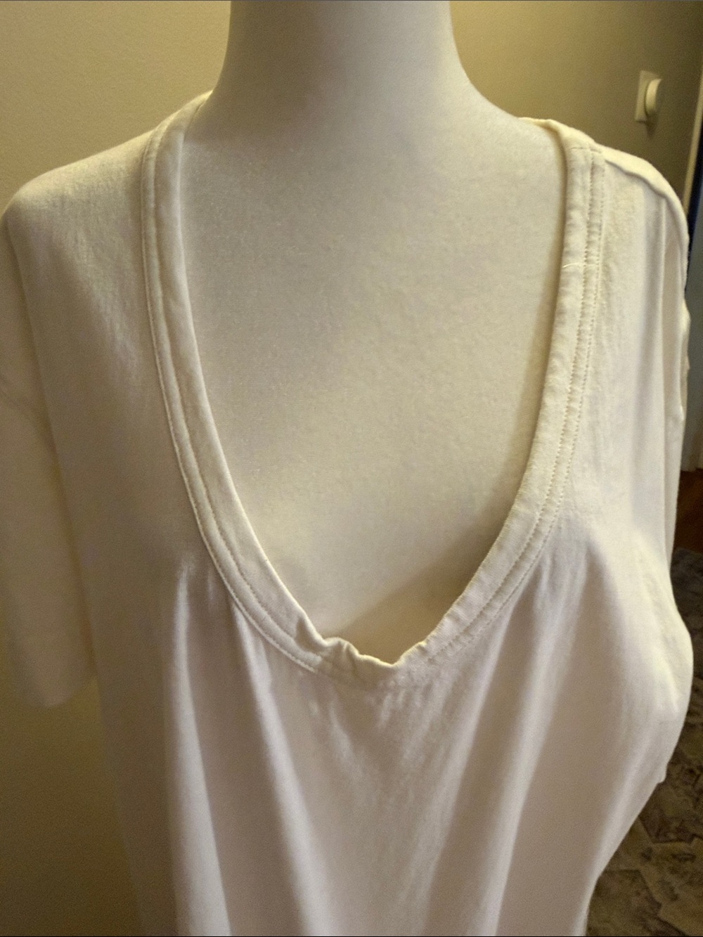 FREE PEOPLE White Short Sleeve Maxi Dress - Picture 5 of 7